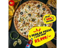 Day Night Pizza! Enjoy 60% Discount On Deal 7 For Rs.999/-image-1131